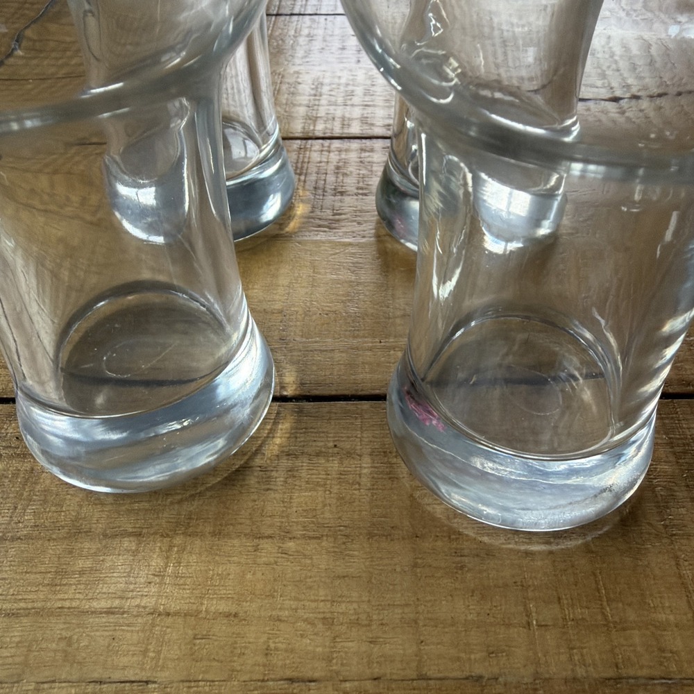 Angry Orchard Hard‎ Cider Glasses Set of 4 Clear Logo Tulip Pint  7 inch - Picture 10 of 10